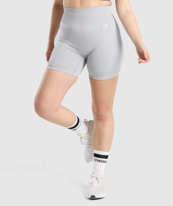 Damske Šortky Gymshark Vital Seamless 2.0 Svetlo Siva | IW9725406